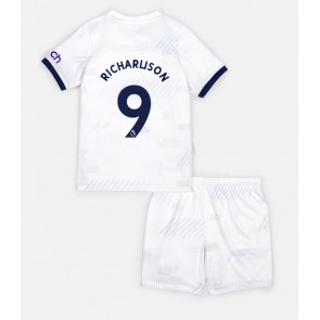 Tottenham Hotspur Richarlison Andrade #9 Dětské Domácí dres komplet 2023-24 Krátký Rukáv (+ trenýrky)